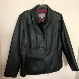 Leather croft & barrow Leather coat